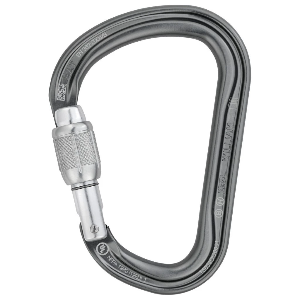 Petzl William - Screw-Lock Carabiner