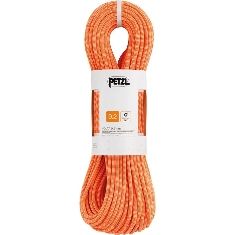 Petzl Volta 9.2mm Rope - 50m - Orange - Image 2