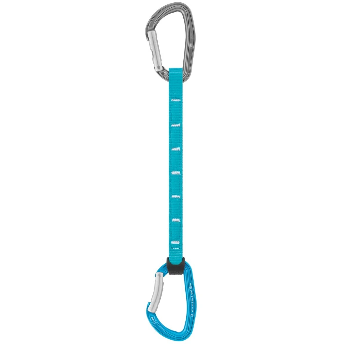 Petzl Djinn Axess Quickdraw 25cm - Turquoise