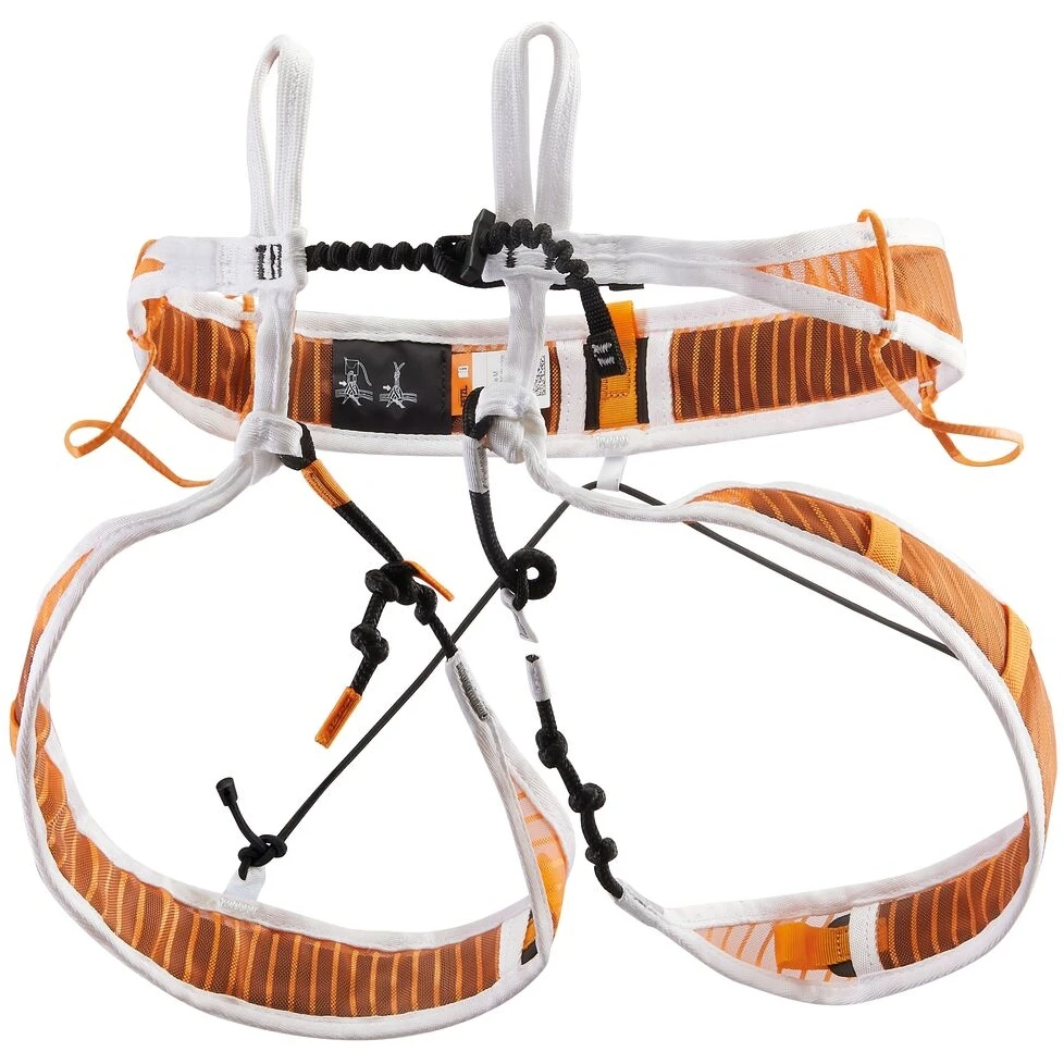 Petzl Fly Harness - Orange/white - Image 2