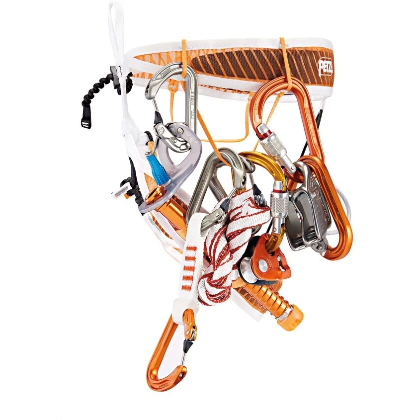 Petzl Fly Harness - Orange/white - Image 7
