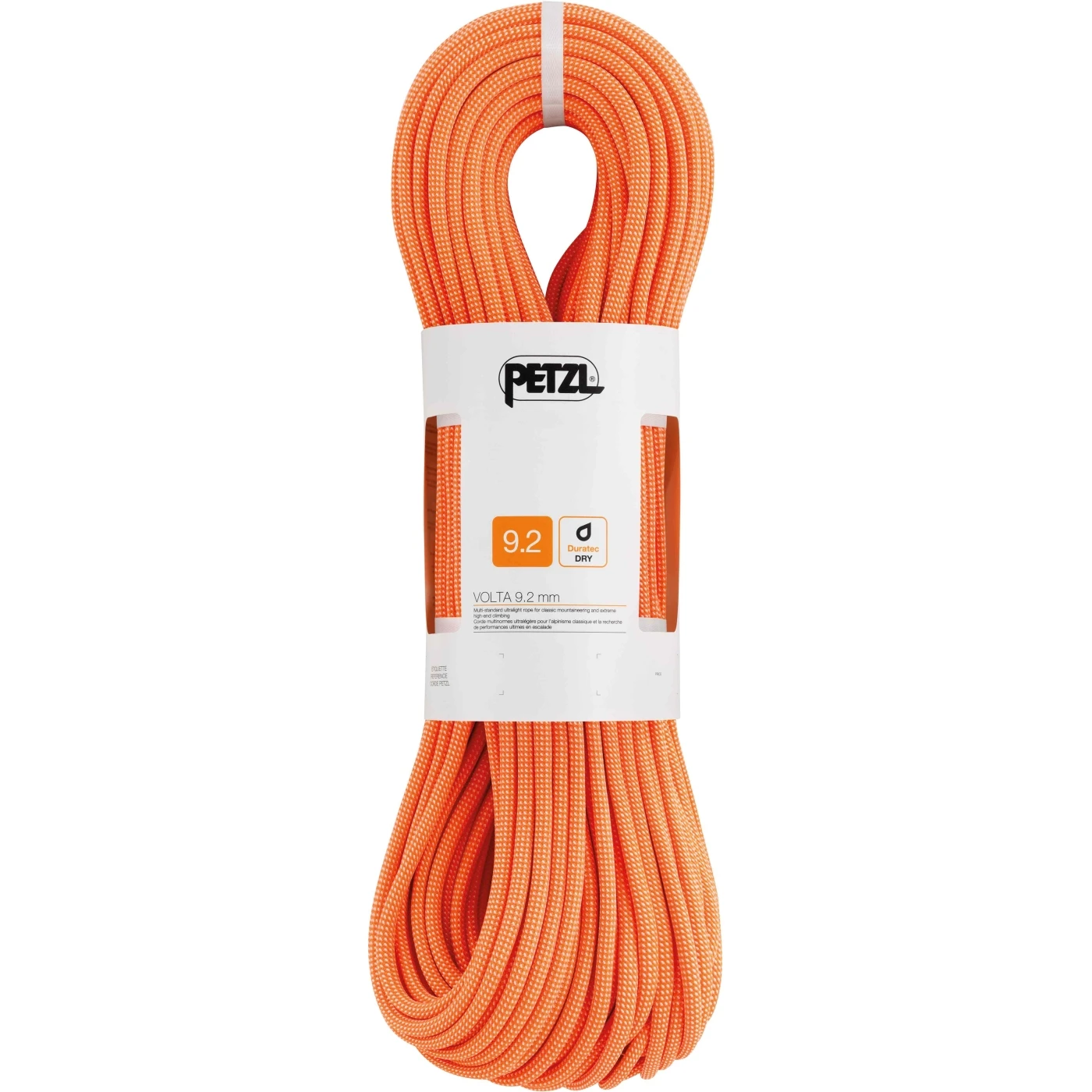 Petzl Volta 9.2mm Rope - 80m - Orange - Image 2